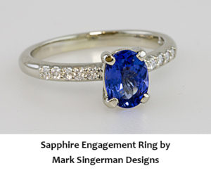 Sapphire Jewelry by Mark Singerman Dedsigns