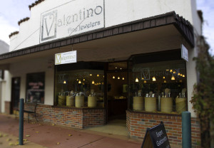 Storefront of Valentino Jewelers in Novato, CA