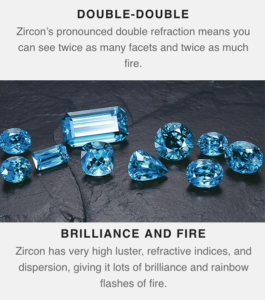 Blue Zircon Gemstones