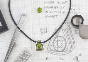 custom fine jewelry sketches